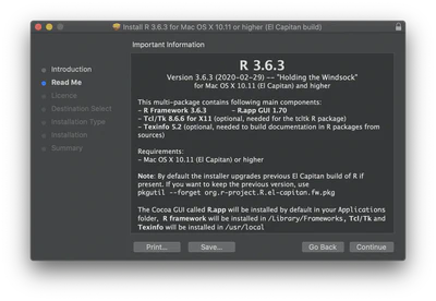 R Installer Read Me.